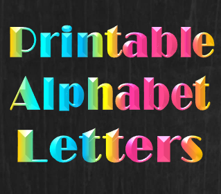 Printable Party Letters | printable party supplies decorations free printables Printable Party Letters | printable party supplies decorations free printables
