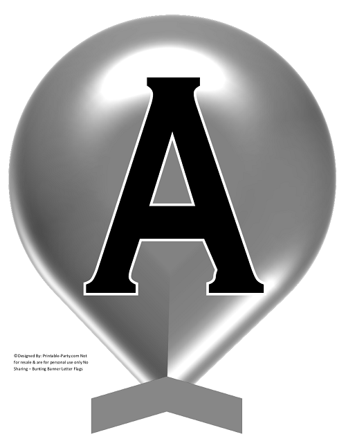black printable letters black alphabet letters black