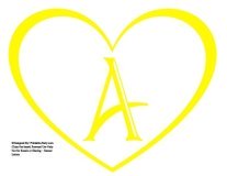large printable heart shaped alphabet letters a z heart
