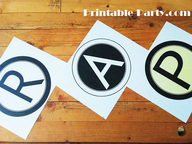 8 Inch Printable Circle Banner Letters Circle Alphabet photo relating to Printable Banners named 8 Inch Printable Circle Banner Letters Circle Alphabet