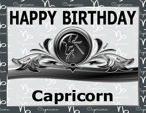 Printable Capricorn Party Supplies