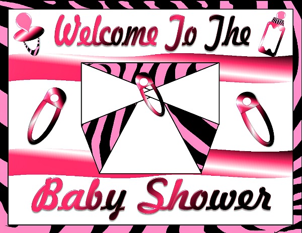 Printable Baby Girl Shower Decorations Girls Baby Shower Supplies