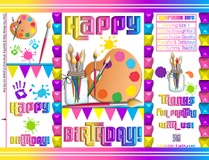 Printable Chip Bags Diy Potato Chip Bags Party Favor Bags Custom Chip Bags