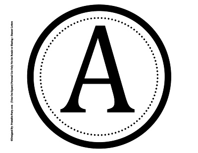 printable alphabet letters a z printable banner letters personalize
